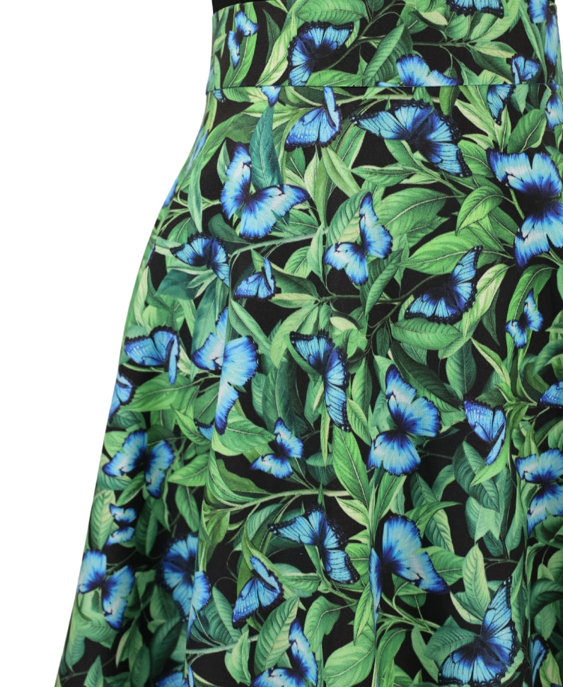 Gonna midi butterfly