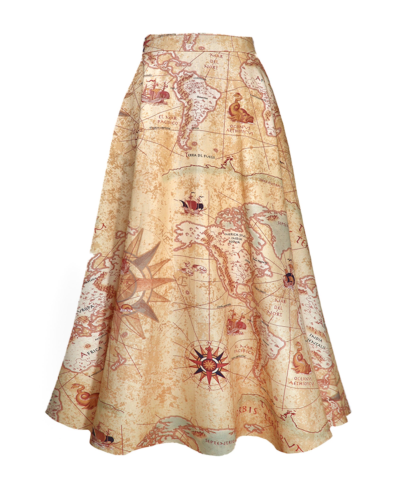 Terra midi skirt with pockets