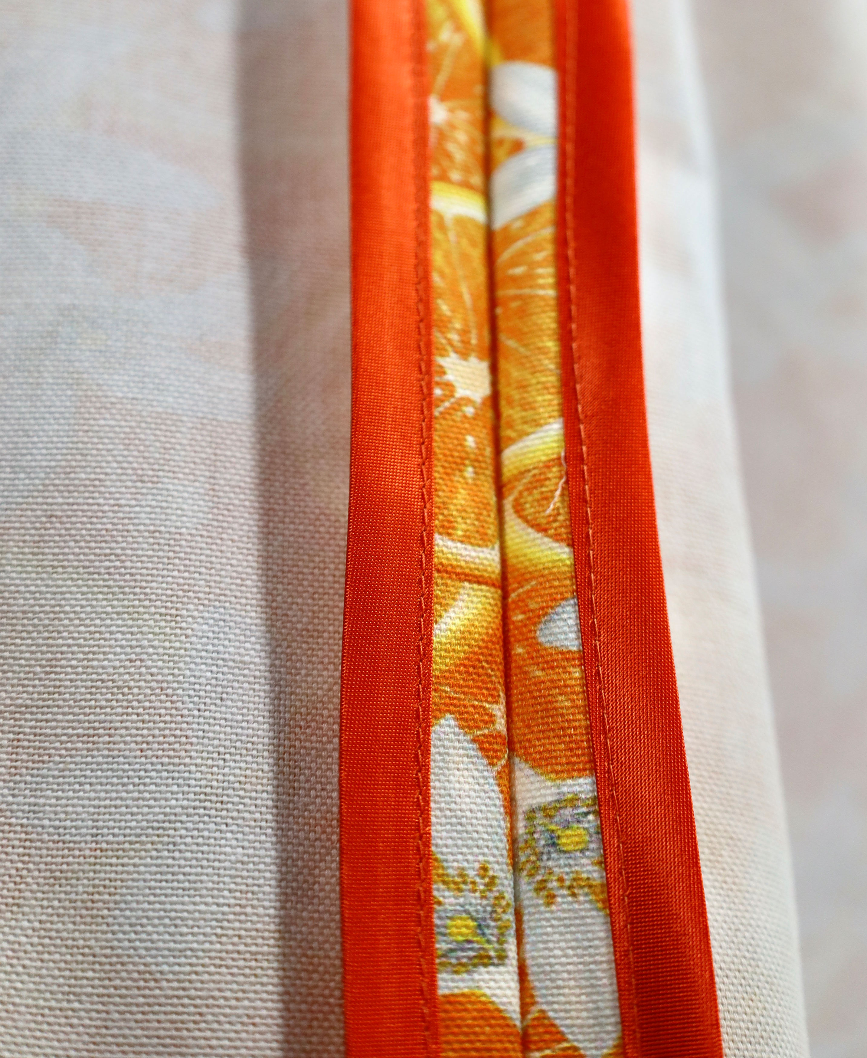 Midi skirt Orange