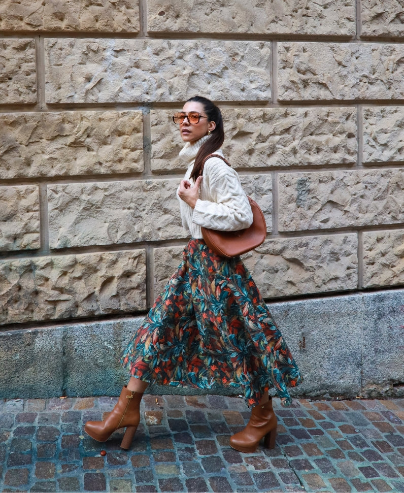 Gonna midi Autunno