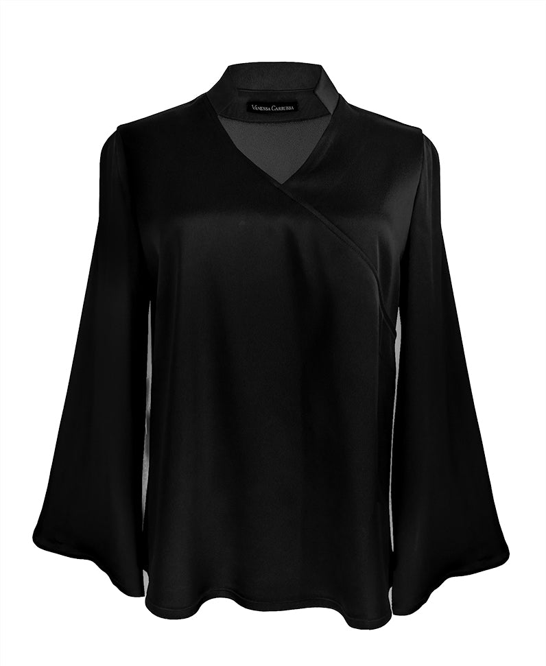Blusa Kimono Nera
