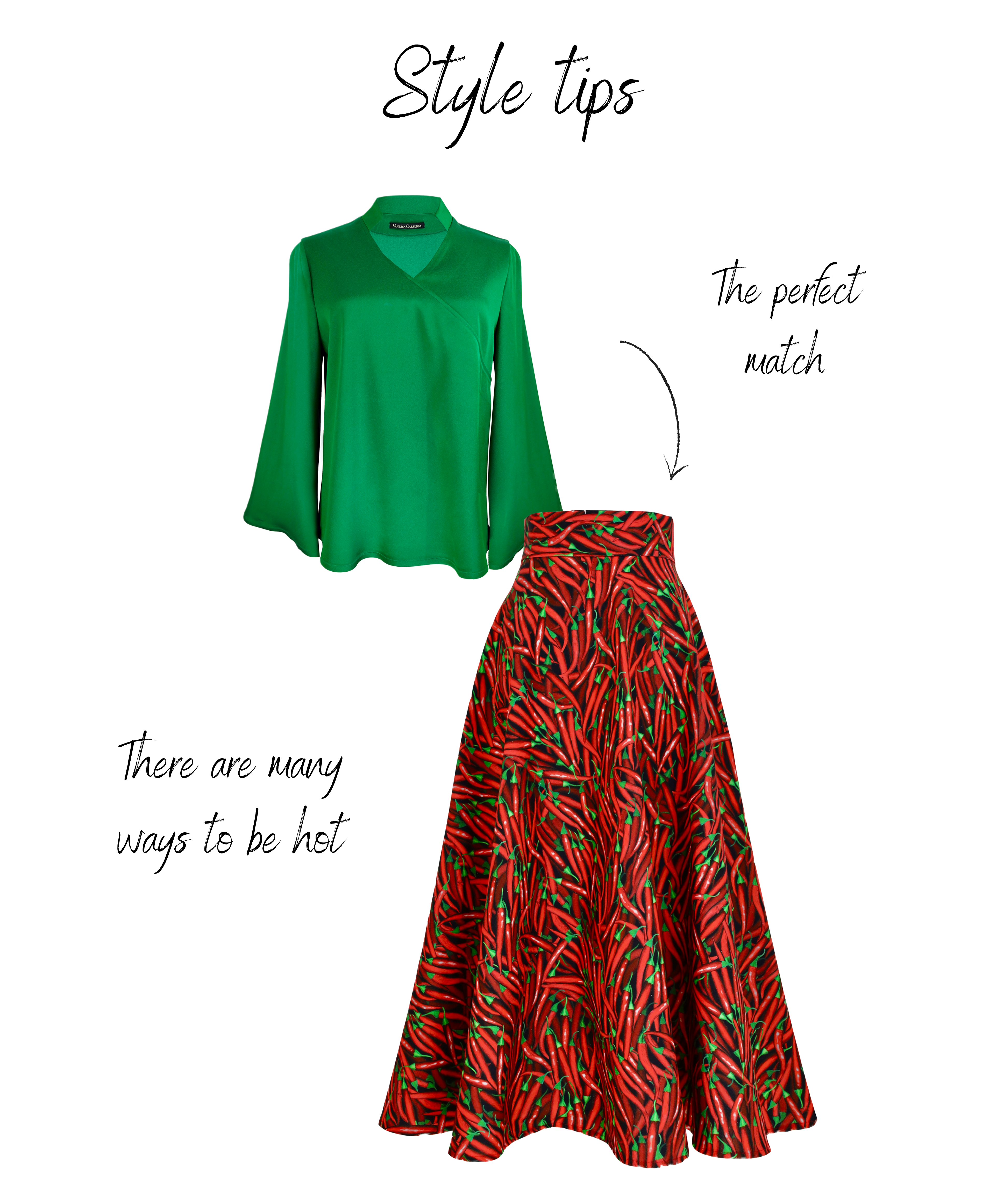 Kimono Blouse Green