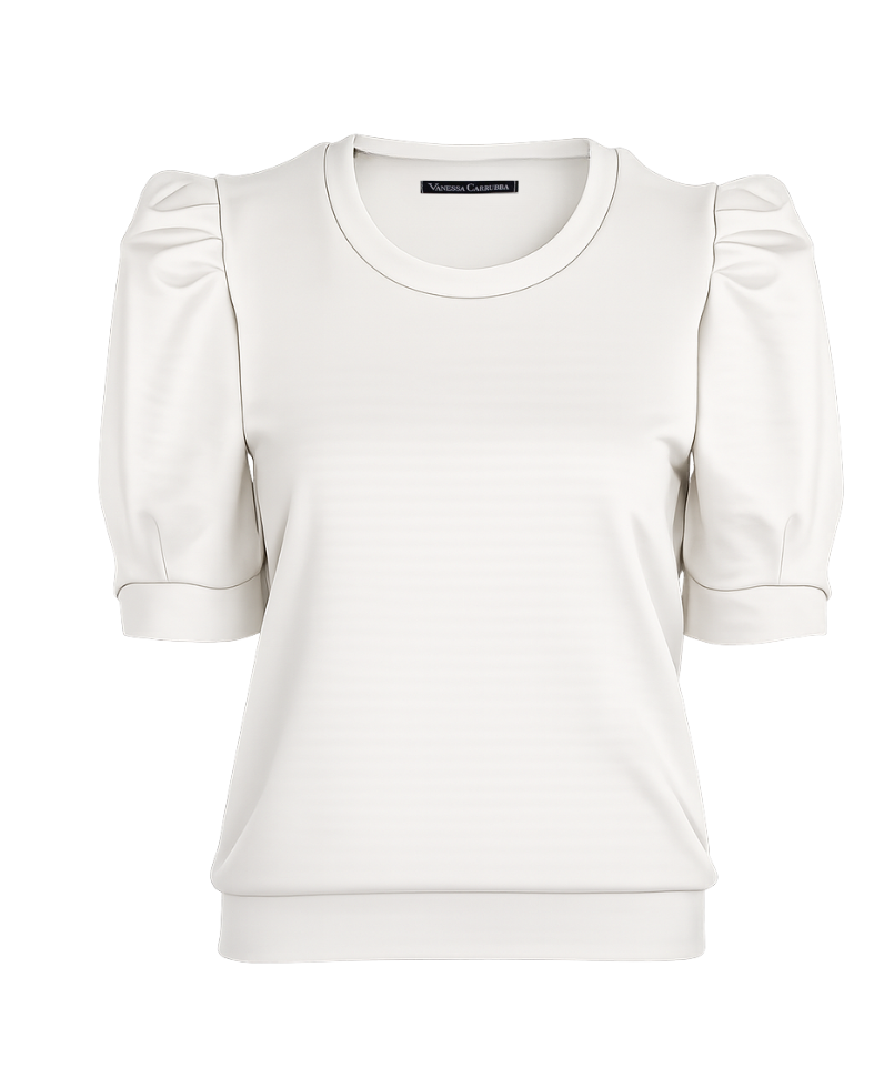 Oberteil mit Pufferärmeln