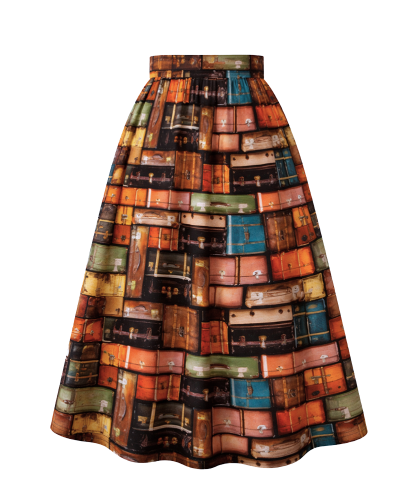 Midi skirt travel