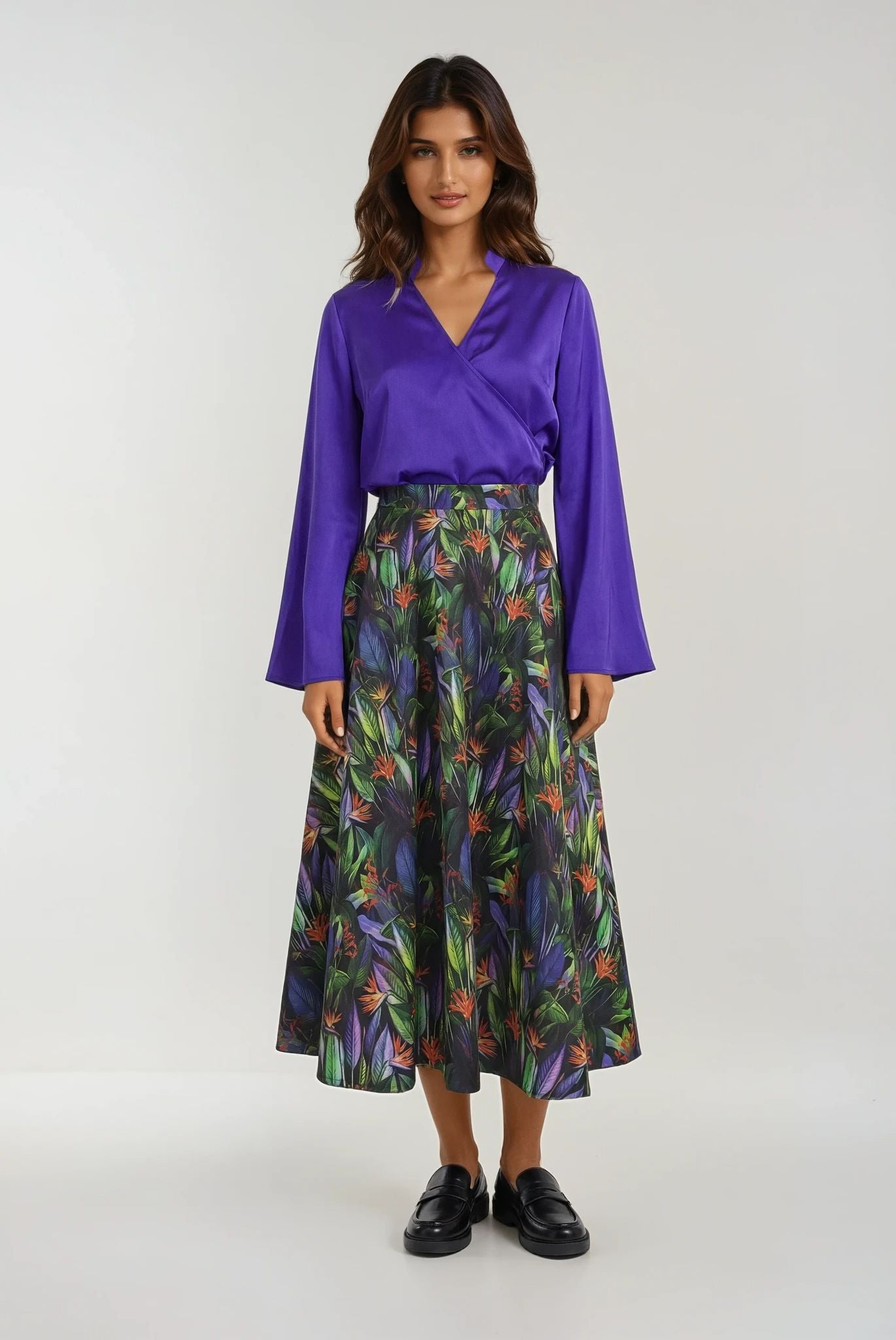 Kimono Blouse Champagner