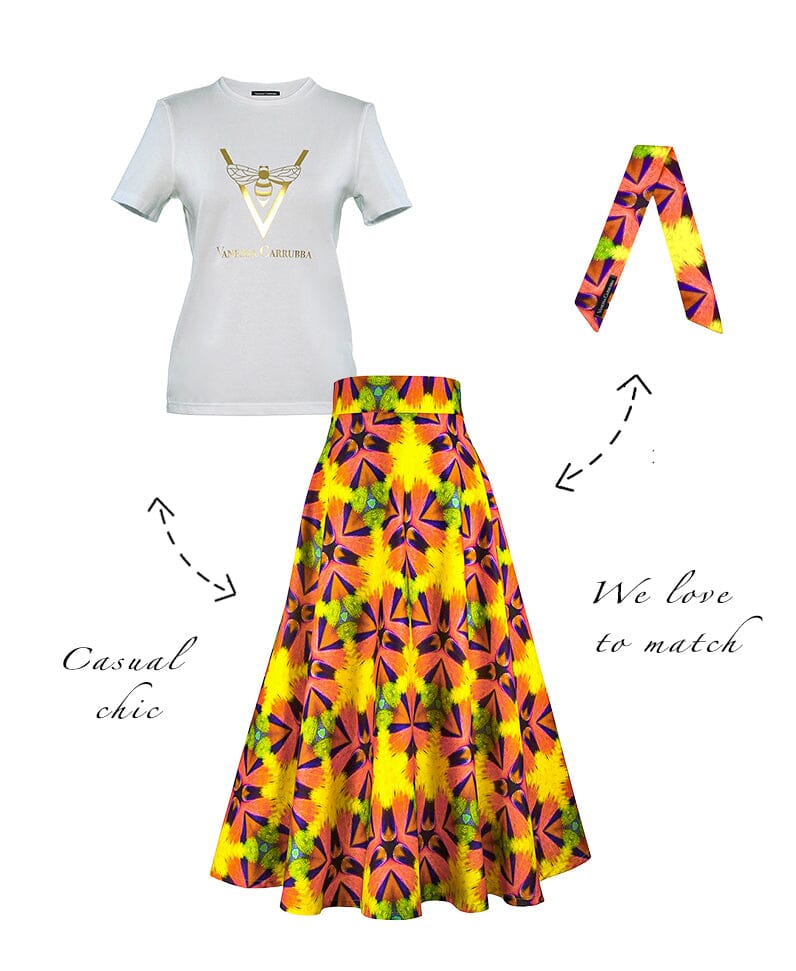 Louisiana midi skirt